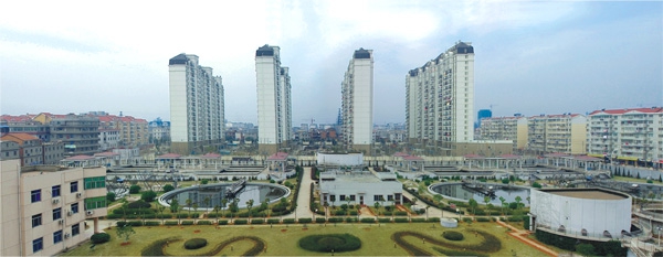 江西最大污水處理廠——南昌朝陽(yáng)污水處理廠二期工程（省、市優(yōu)良工程，獲滕王閣杯）